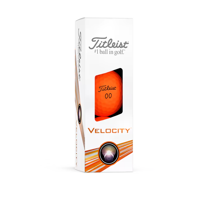 Titleist Velocity oranje 3-sleeve