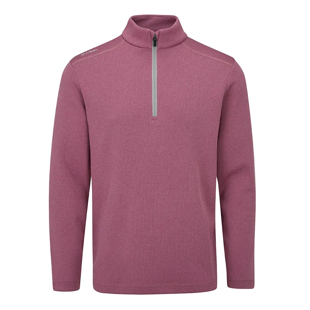 Ping Ramsey Men's Half Zip Ribbed Fleece