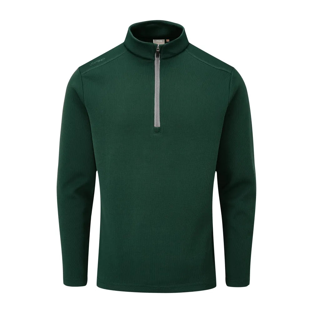 Ping Ramsey Men's Half Zip Ribbed Fleece