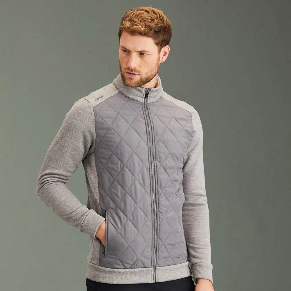 Ping Aaran Men's Quilted Hybrid Jacket