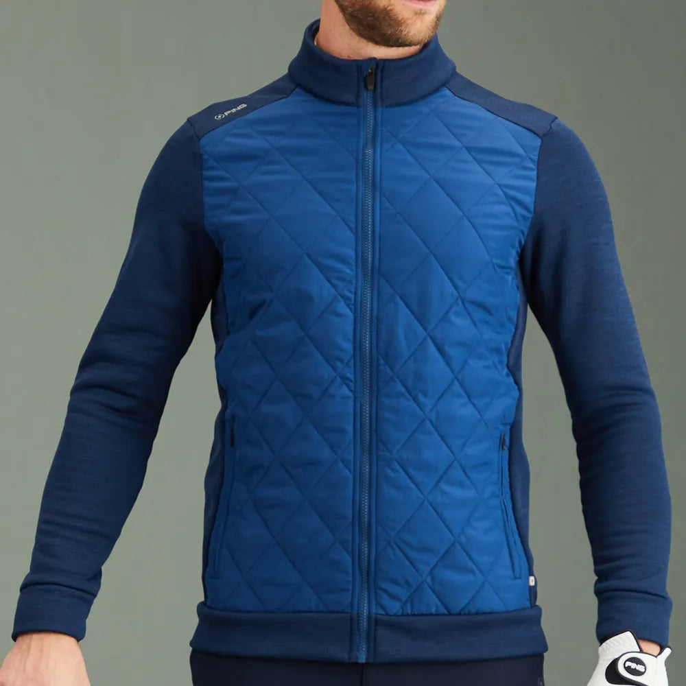 Ping Aaran Men's Quilted Hybrid Jacket