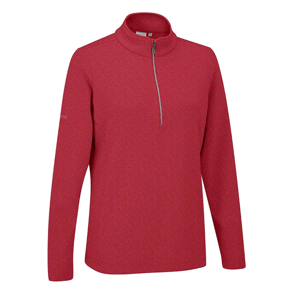 Ping Lyla Ladies Half Zip Ribbed Fleece Mid-Layer