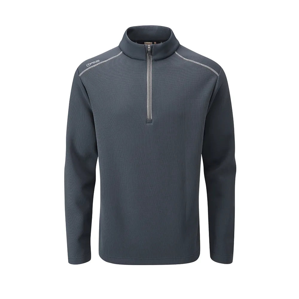 Ping Ramsey Men's Half Zip Ribbed Fleece